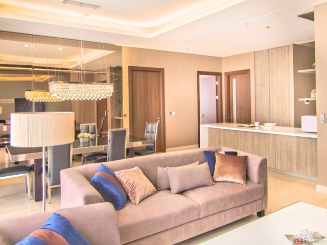 Pakubuwono Spring Tower Applewood Lantai Bawah